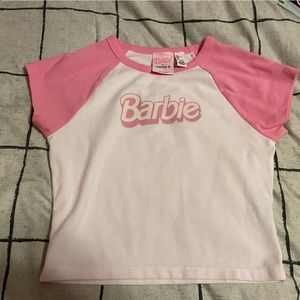 forever 21 barbie crop top